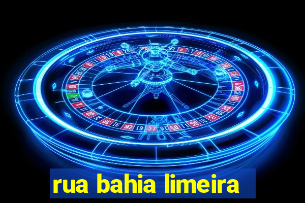rua bahia limeira